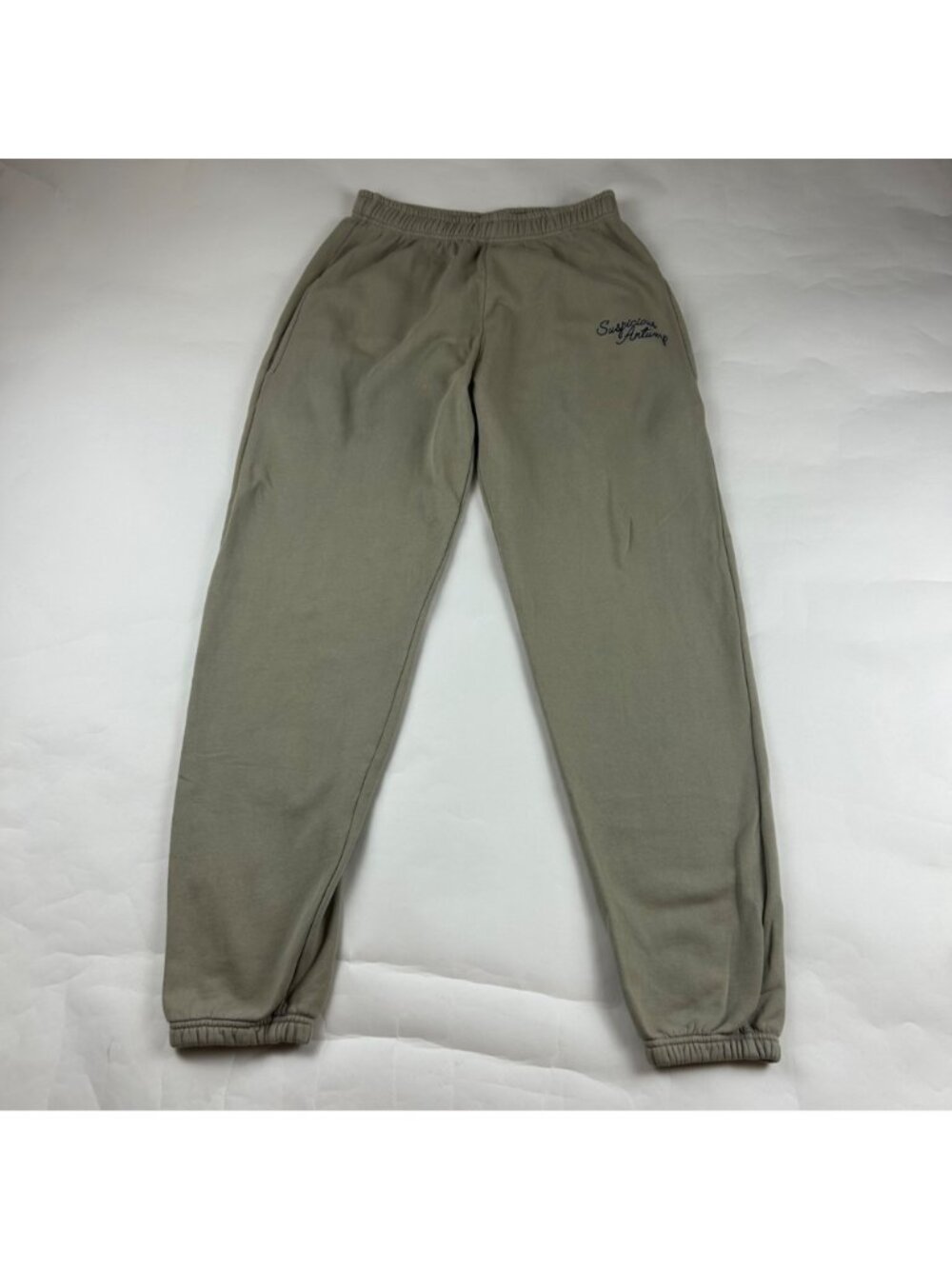 Suspicious Antwerp Sand Fleece Jogger Sweatpants M - Picture 2 of 10